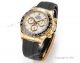 C1 Factory Top Watch - New 4131 Rolex Daytona Gold Oysterflex White Dial Copy Watch (2)_th.jpg